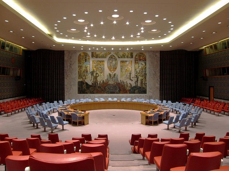 Conselho de Segurança da ONU.

