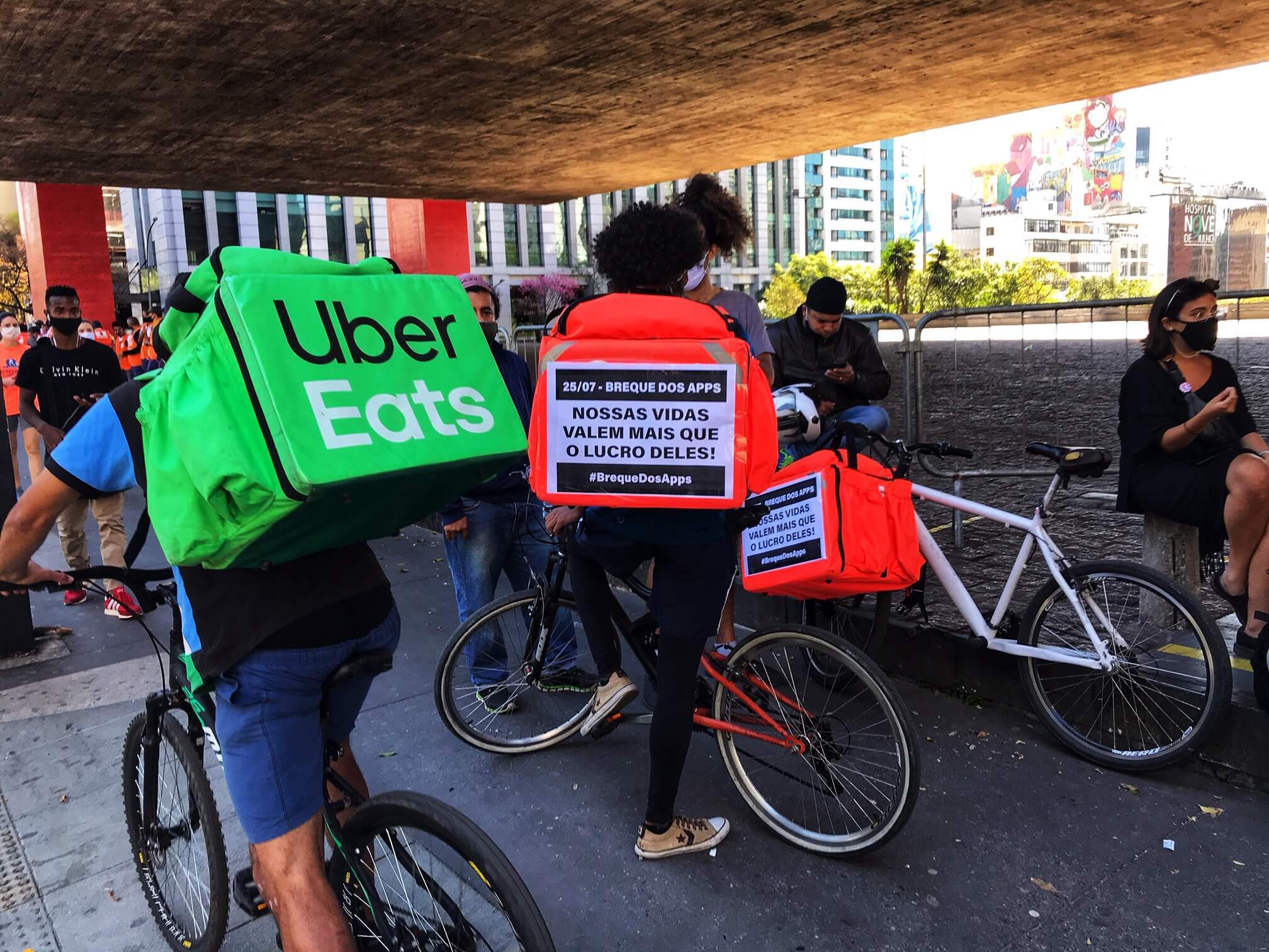 2ª paralisação dos APPS – greve dos entregadores de aplicativos, São Paulo SP (Via: Fotos Públicas)