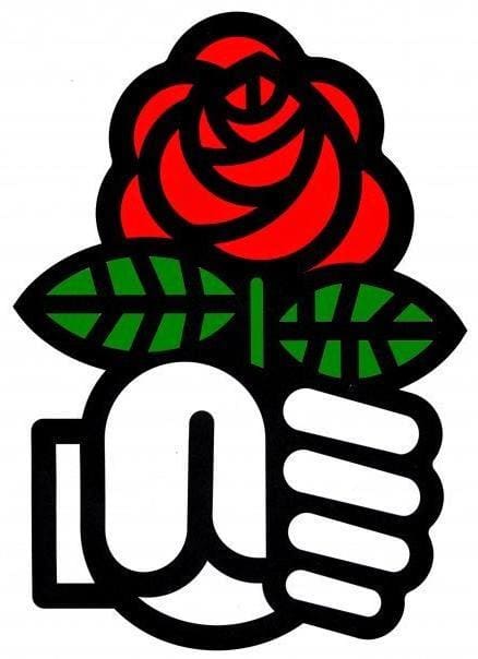 Símbolo da social-democracia.